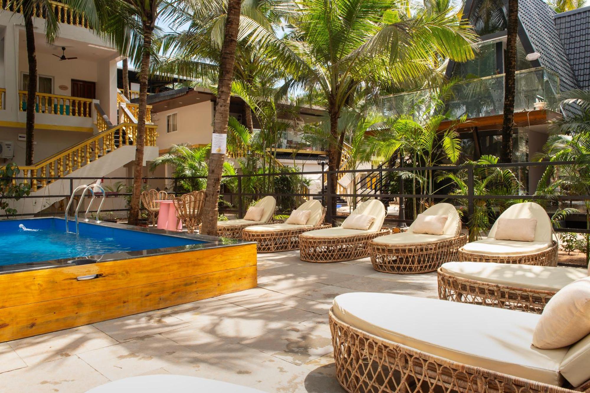 The Rose Goa Beach Resort Агонда Екстер'єр фото